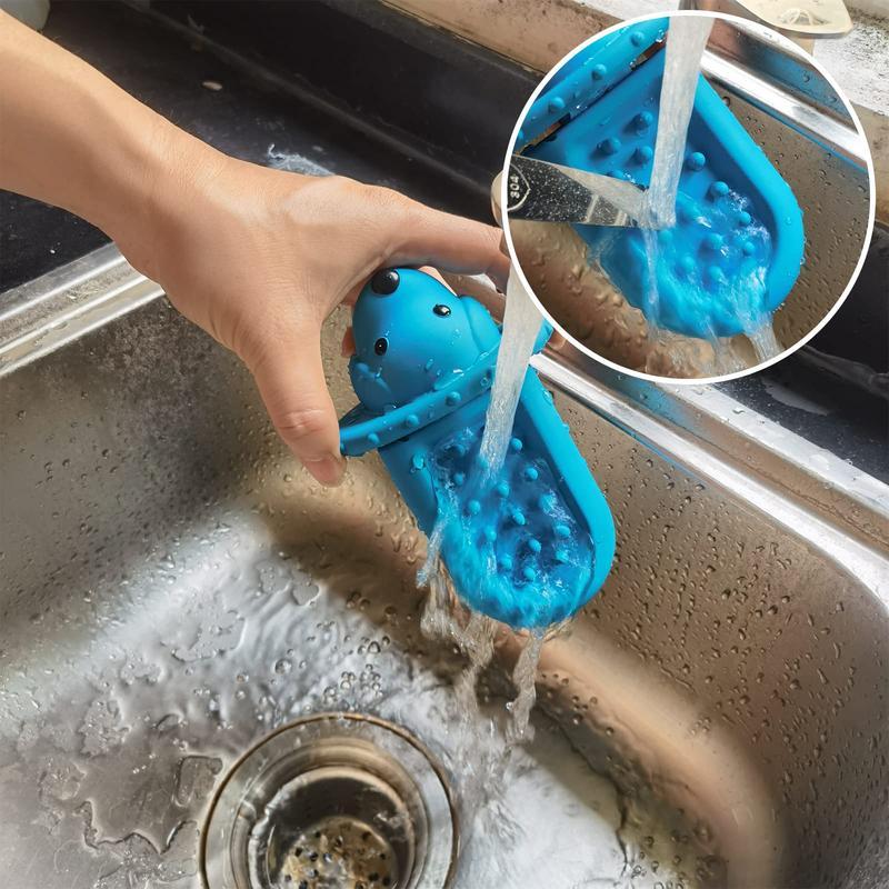 Puppy Lick Mat Feeder – PROKEI Soft Rubber Pad for Treat Dispensing & Anxiety Relief